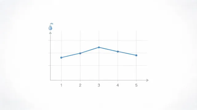 Manufacturing water usage chart